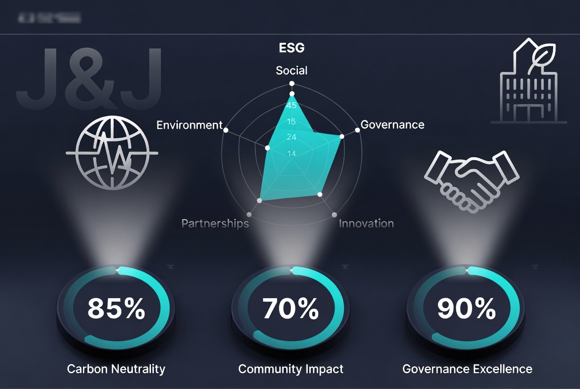 J&J ESG Tracker dashboard